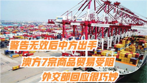 警告無效后中方依法反制，澳方七類商品對華出口受挫，外交部闡明貿(mào)易管理立場